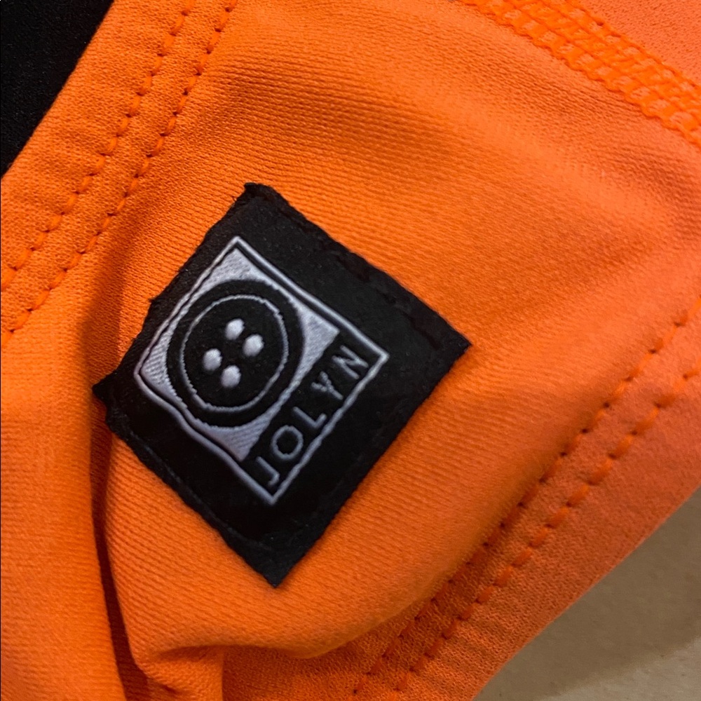 Jolyn Clothing Bright Orange swimsuit - Picture 5 of 5